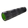 Masážní válec Foam Roller TUNTURI 61 cm / 14 cm černozelený